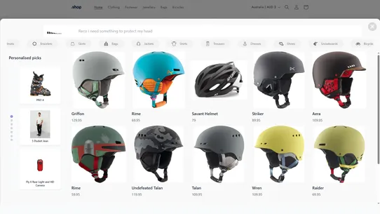 Recomdo AI Smart Voice Search screenshot