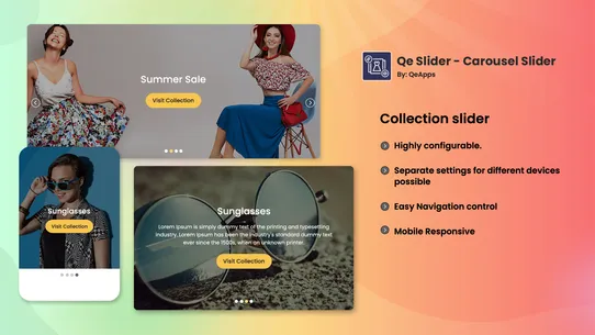 Qe Slider ‑ Carousel Slider screenshot