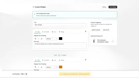 Arki: Product Live Viewers screenshot
