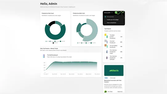 Arki: Product Live Viewers screenshot