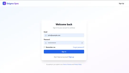 EnigmaSync screenshot