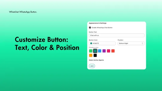 Whatchat – WhatsApp Button screenshot