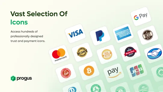 Progus Trust Badges screenshot