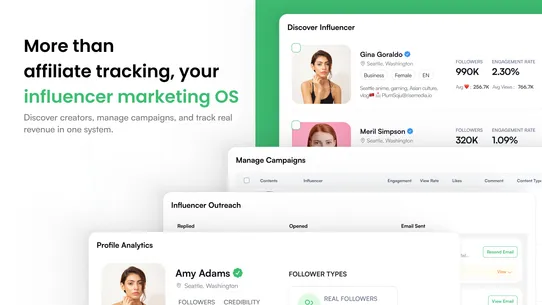 Impulze Affiliate Tracker screenshot