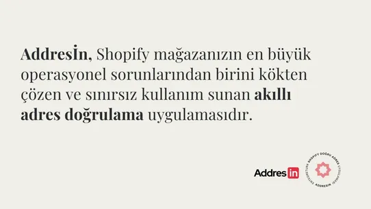 Addresin ‑ EntegreAPP screenshot