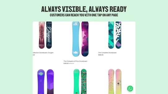 180Chat ‑ WhatsApp Button screenshot