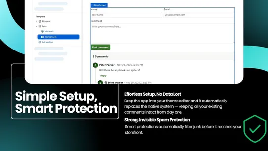 BlogConnect: Comment Manager screenshot