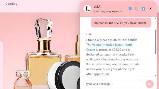 LISA: AI Sales Agent screenshot