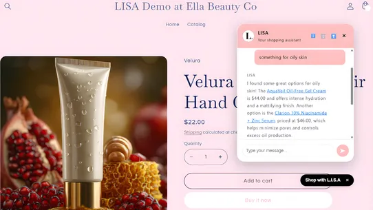 LISA: AI Sales Agent screenshot