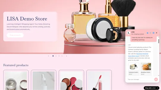LISA: AI Sales Agent screenshot