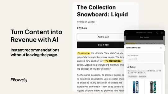 Flowdy: AI Contextual Sales screenshot