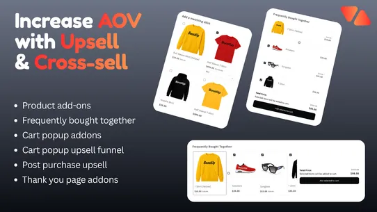 Upsell &amp; Cross Sell — BoostUp screenshot