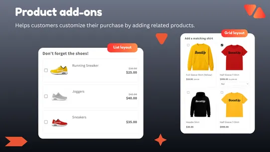 Upsell &amp; Cross Sell — BoostUp screenshot