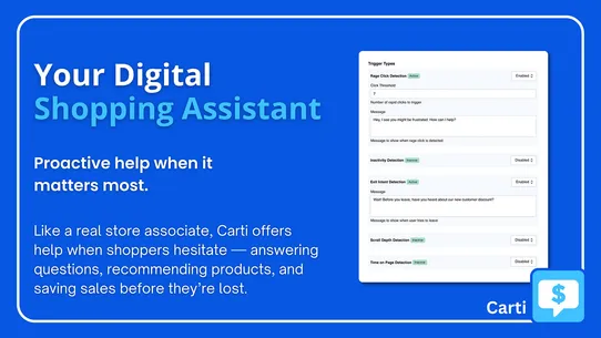 Carti: AI Shopping Assistant screenshot