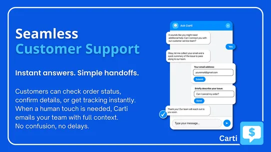 Carti: AI Shopping Assistant screenshot