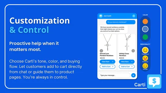 Carti: AI Shopping Assistant screenshot