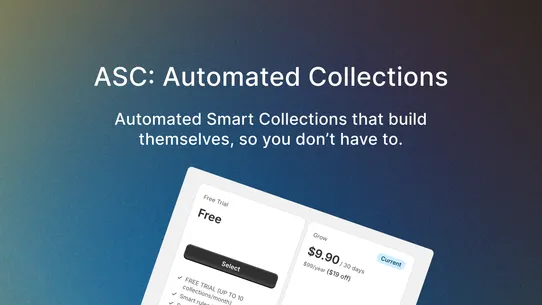 ASC: Automated Collections screenshot