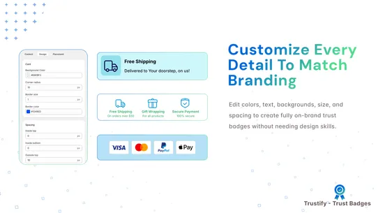 Trustify ‑ Trust Badges &amp; Icon screenshot