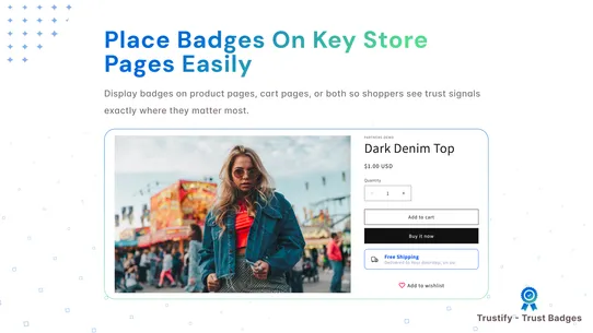 Trustify‑ Trust Badges &amp; Icons screenshot