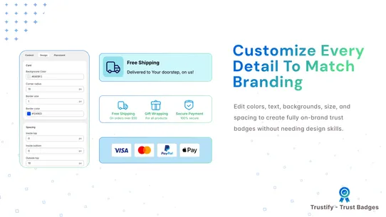 Trustify‑ Trust Badges &amp; Icons screenshot