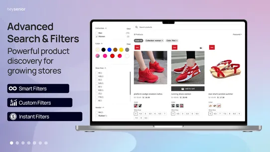 Snappy Search &amp; Quick Filters screenshot