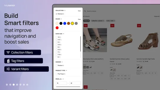 Snappy Search &amp; Quick Filters screenshot