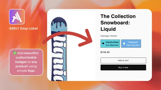 ABELY Easy Label screenshot