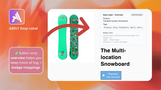 ABELY Easy Label screenshot