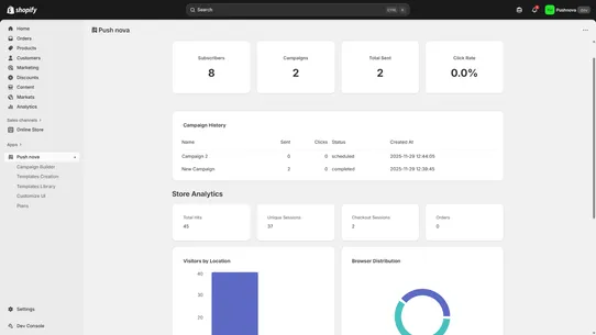 Push Nova screenshot