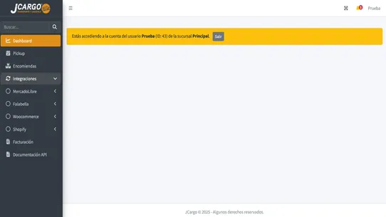 JCargo ‑ Envío rápido en Chile screenshot