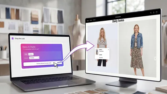 Diana ‑ AI Stylist screenshot