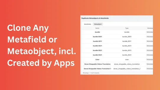 MetaClone screenshot