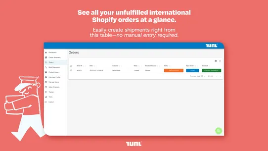 TUNL – Global Shipping from SA screenshot
