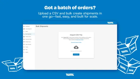 TUNL – Global Shipping from SA screenshot