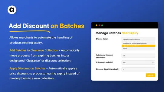 A‑Product Batch Expiry Tracker screenshot