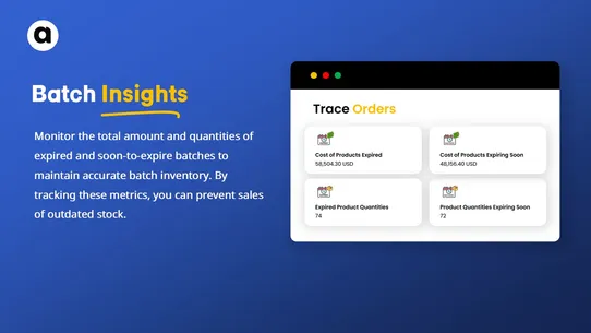 A‑Product Batch Expiry Tracker screenshot