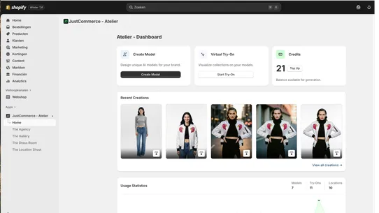 JustCommerce‑Atelier screenshot