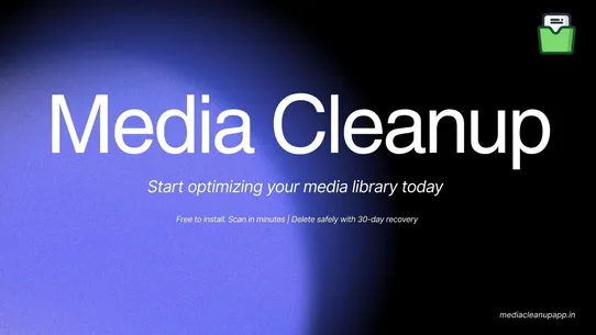 MediaCleanup screenshot