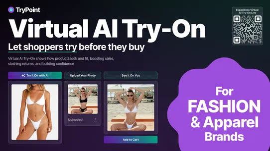 TryPoint | Virtual AI Try‑On screenshot