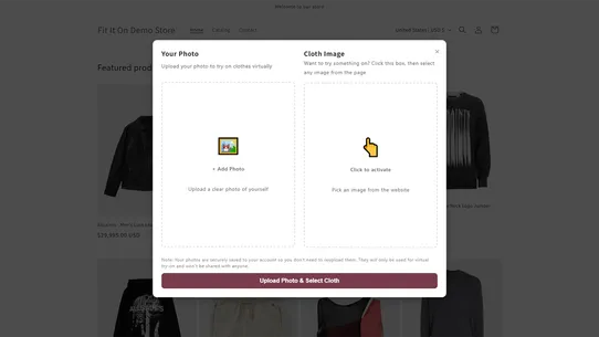 Fit It On: AI Virtual Try On screenshot