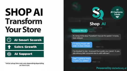 ShopAI Product Analytics screenshot