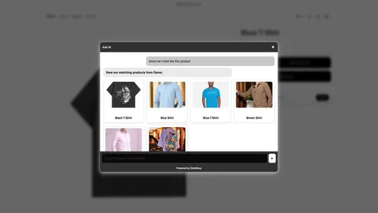 ShopAI Product Analytics screenshot