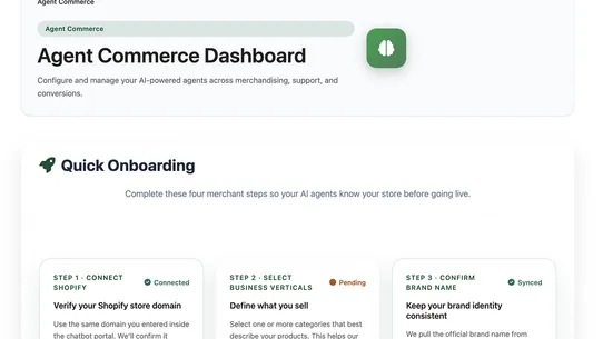 chatnative AI agent screenshot