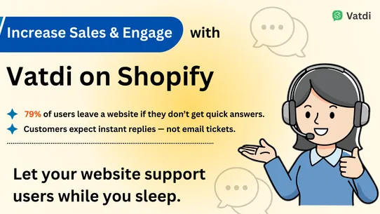 Vatdi – AI Chatbot Support screenshot