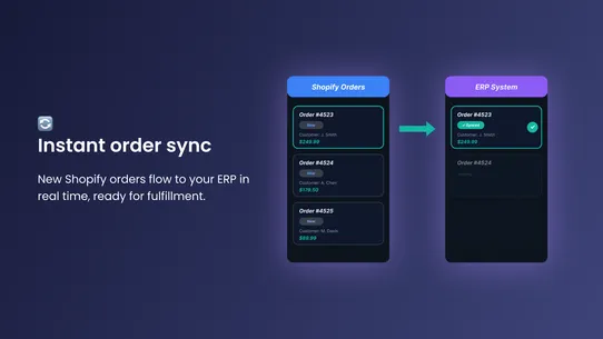 Matat Comax ERP screenshot
