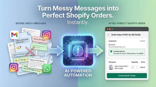 DraftGenius: Email to Order screenshot