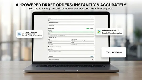 DraftGenius: Email to Order screenshot