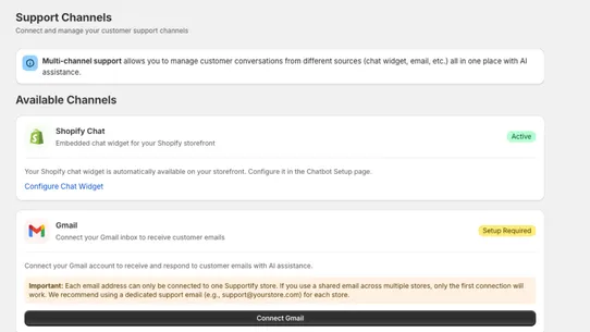 Supportify: AI‑powered support screenshot