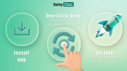 SC : AI Chatbot + Live Chat screenshot