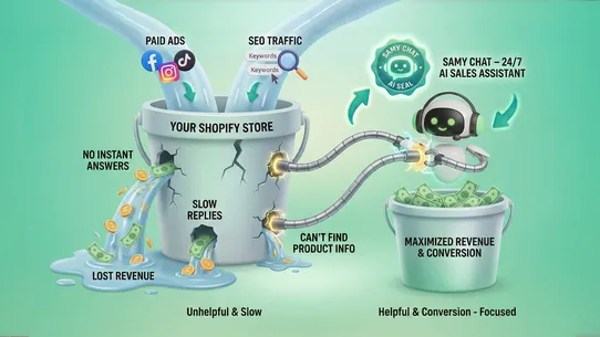 SC : AI Chatbot + Live Chat screenshot